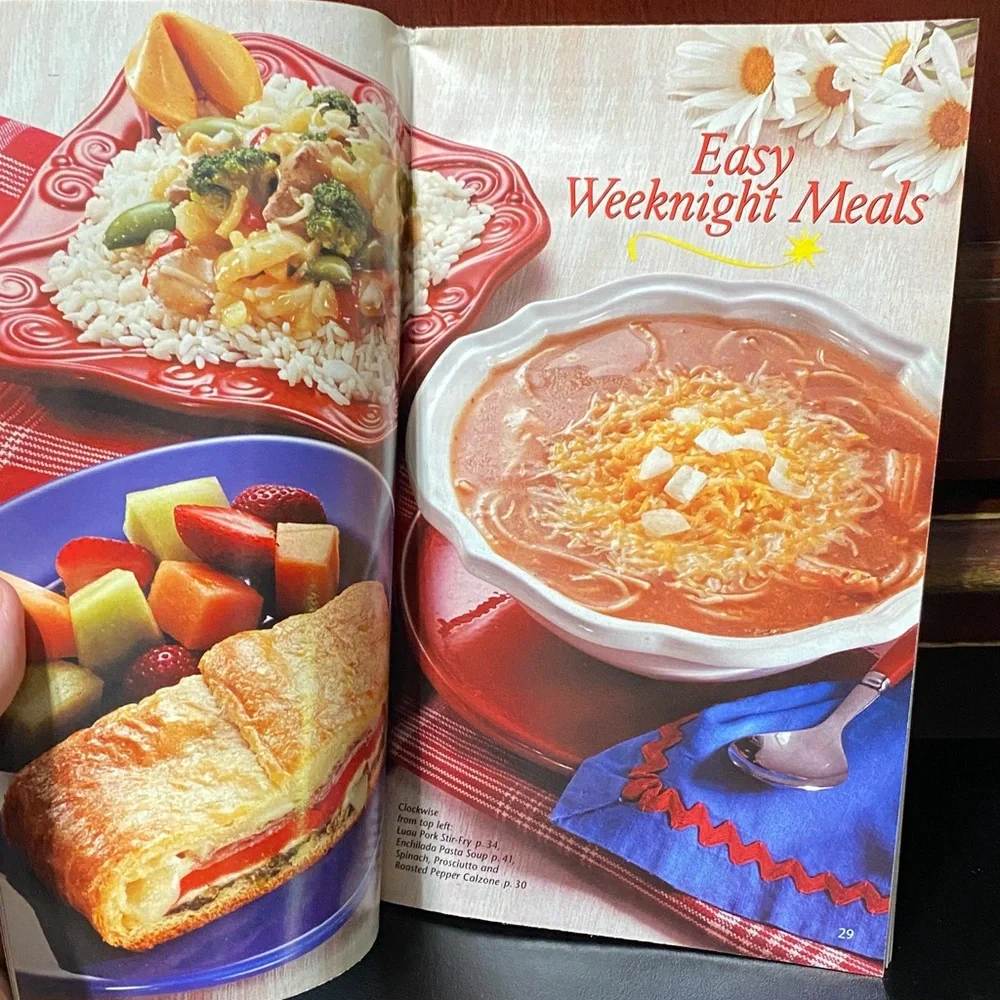 Pillsbury magazine cookbook Recipes four piece Collection